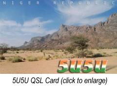 5U5U Dxpedition Niger