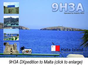 9H3A Malta DXpedition