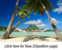 Niue DXpedition page